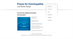 Desktop Screenshot of homoeopathie-kissing.de
